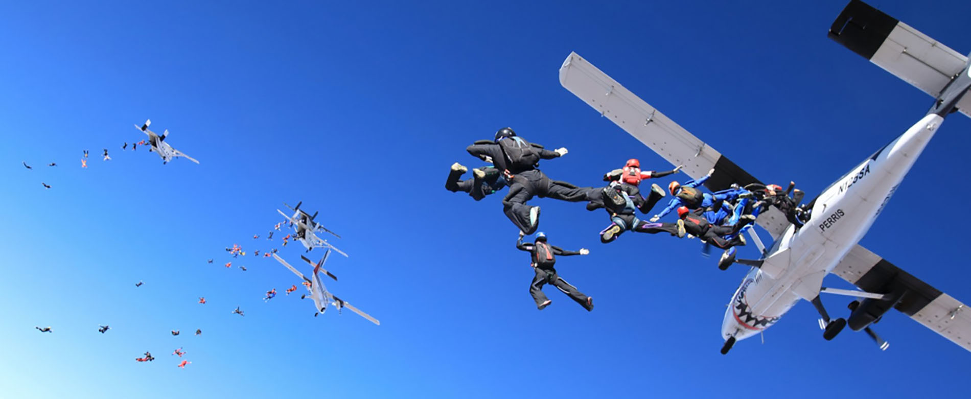 Skydiving sport
